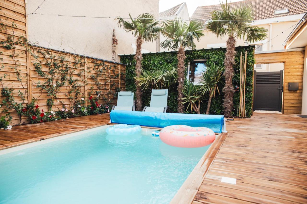 La Suite 176 - Piscine Privee, Spa, Hammam A Reims Exterior foto