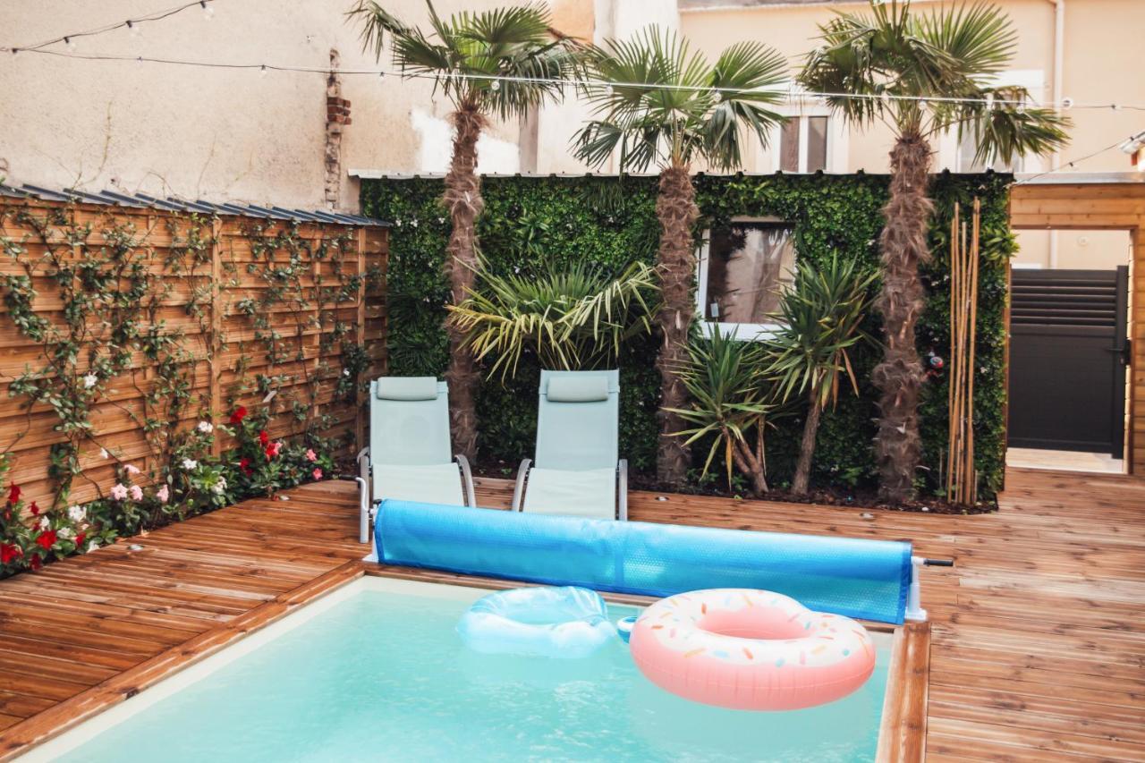La Suite 176 - Piscine Privee, Spa, Hammam A Reims Exterior foto