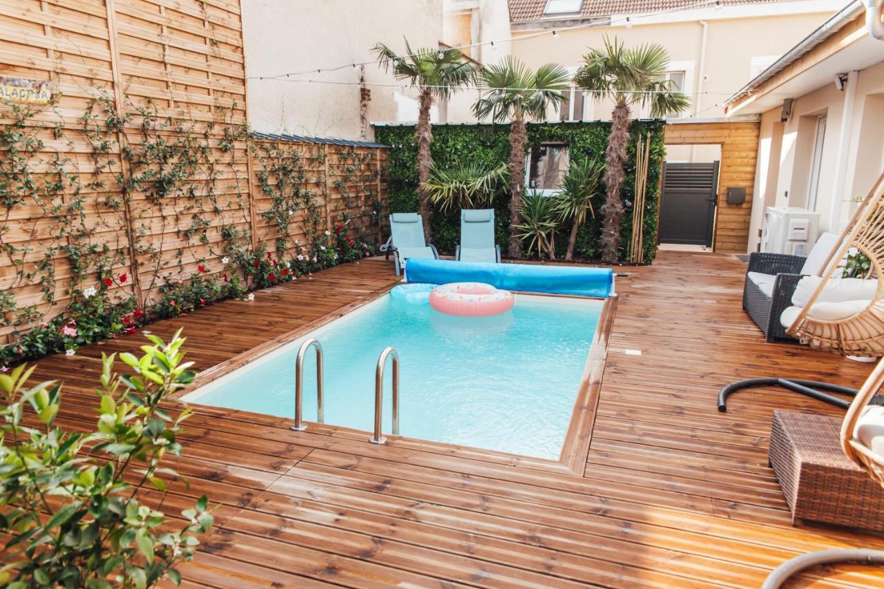 La Suite 176 - Piscine Privee, Spa, Hammam A Reims Exterior foto